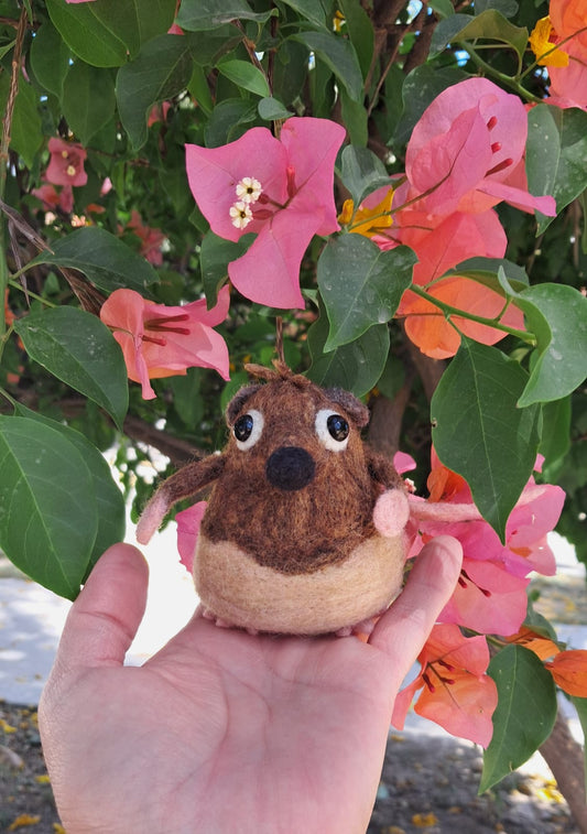 Adopt this Ratencio | Needle Felting Handmade Figurine #3