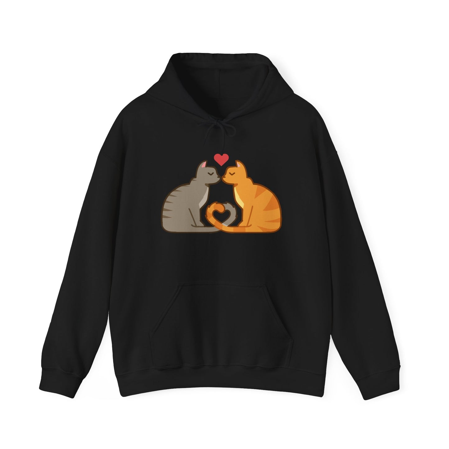 Cats In Love | Unisex Hooded Sweatshirt