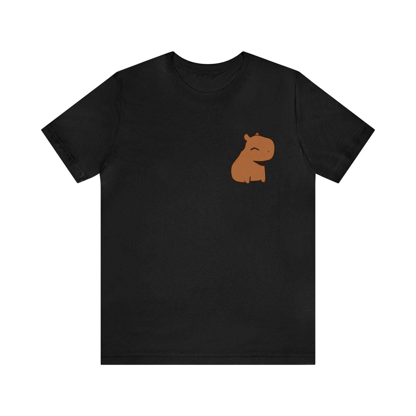 Small Capybara Unisex Jersey Short Sleeve Tee