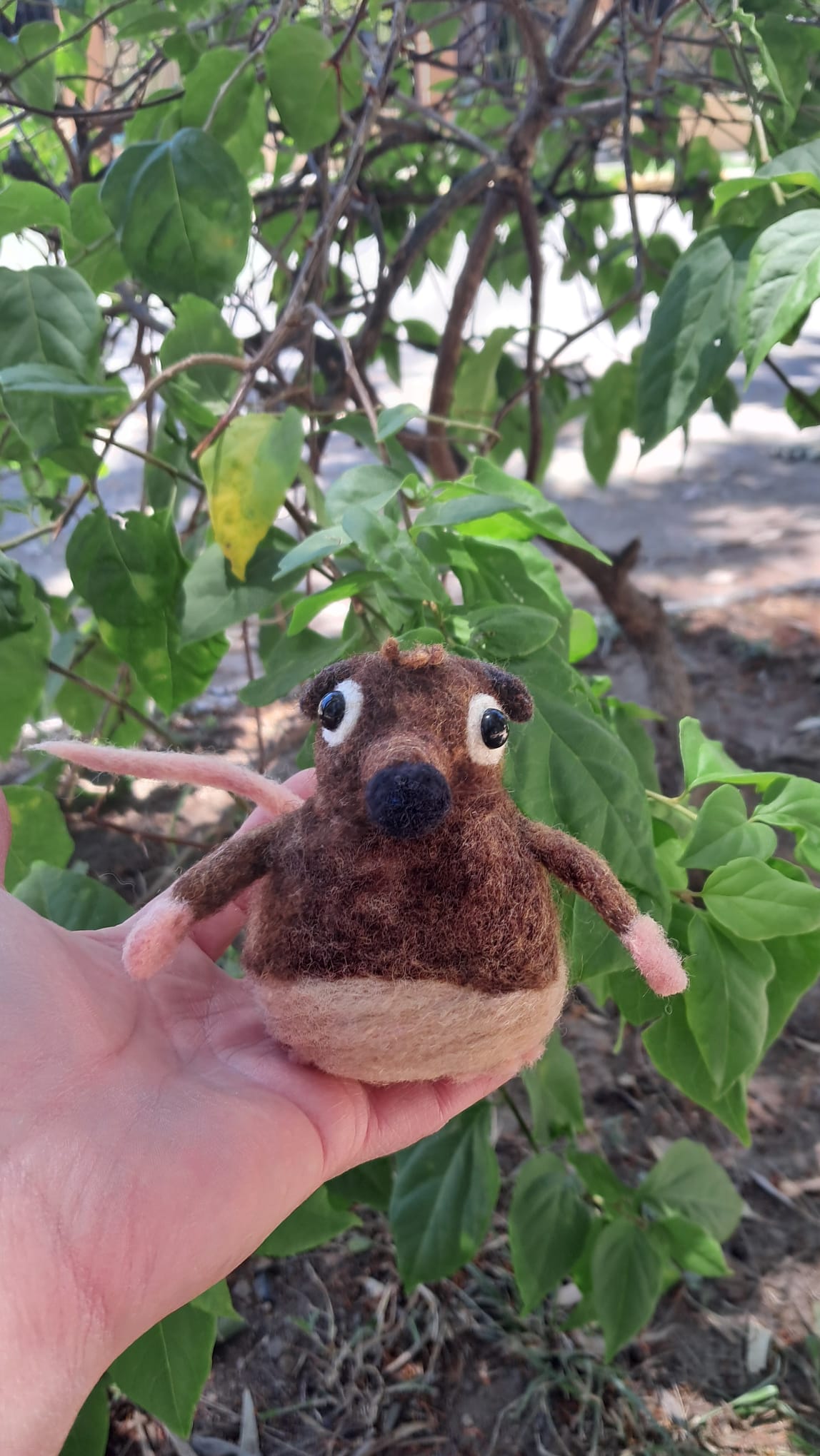 Adopt this Ratencio | Needle Felting Handmade Figurine #8