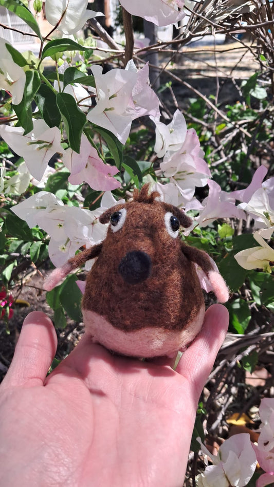 Adopt this Ratencio | Needle Felting Handmade Figurine #4