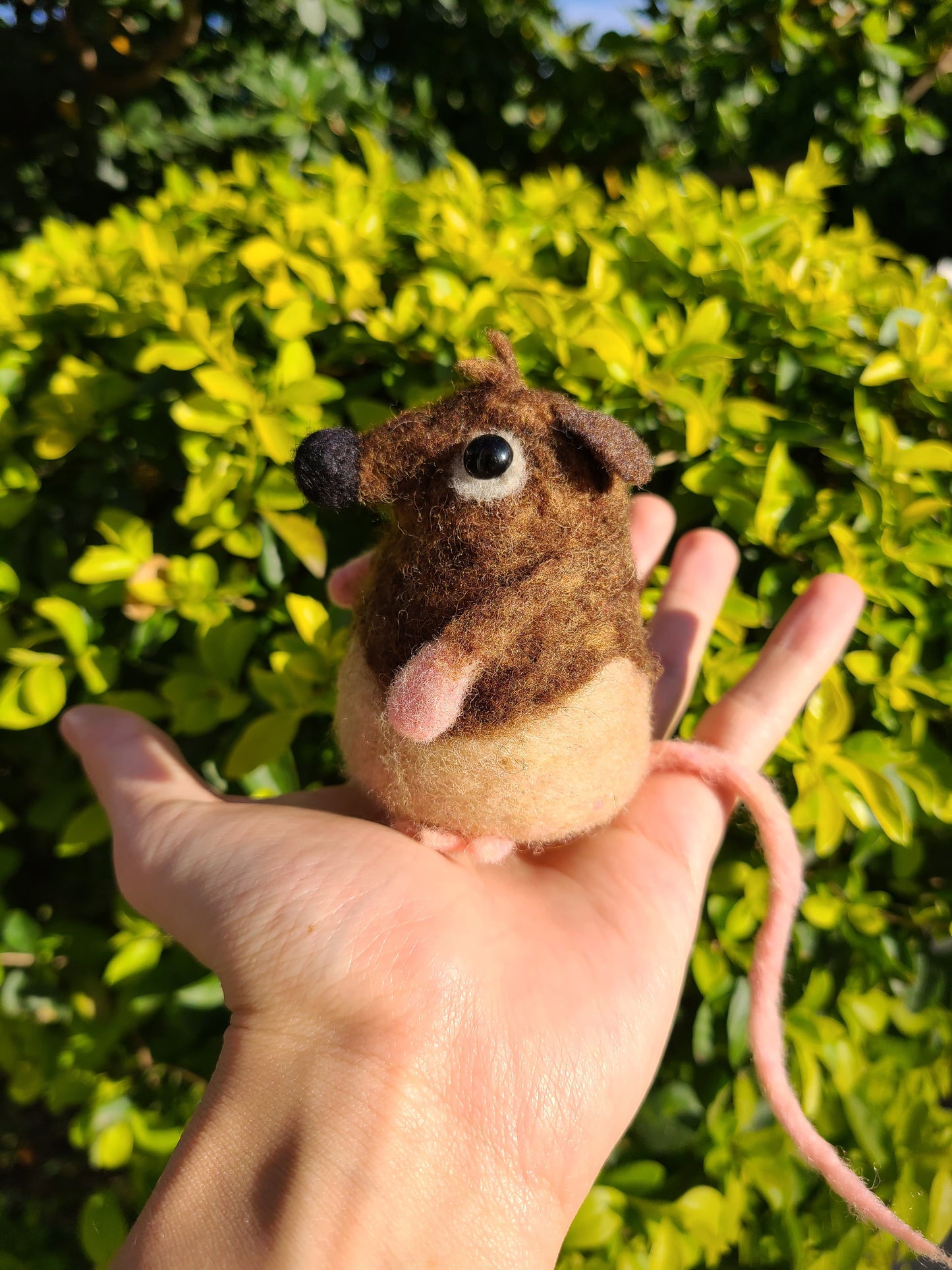 Adopt this Ratencio | Needle Felting Handmade Figurine #1