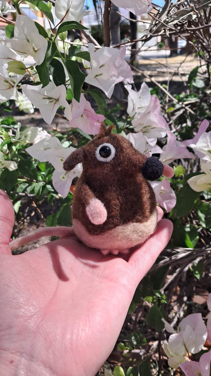 Adopt this Ratencio | Needle Felting Handmade Figurine #4