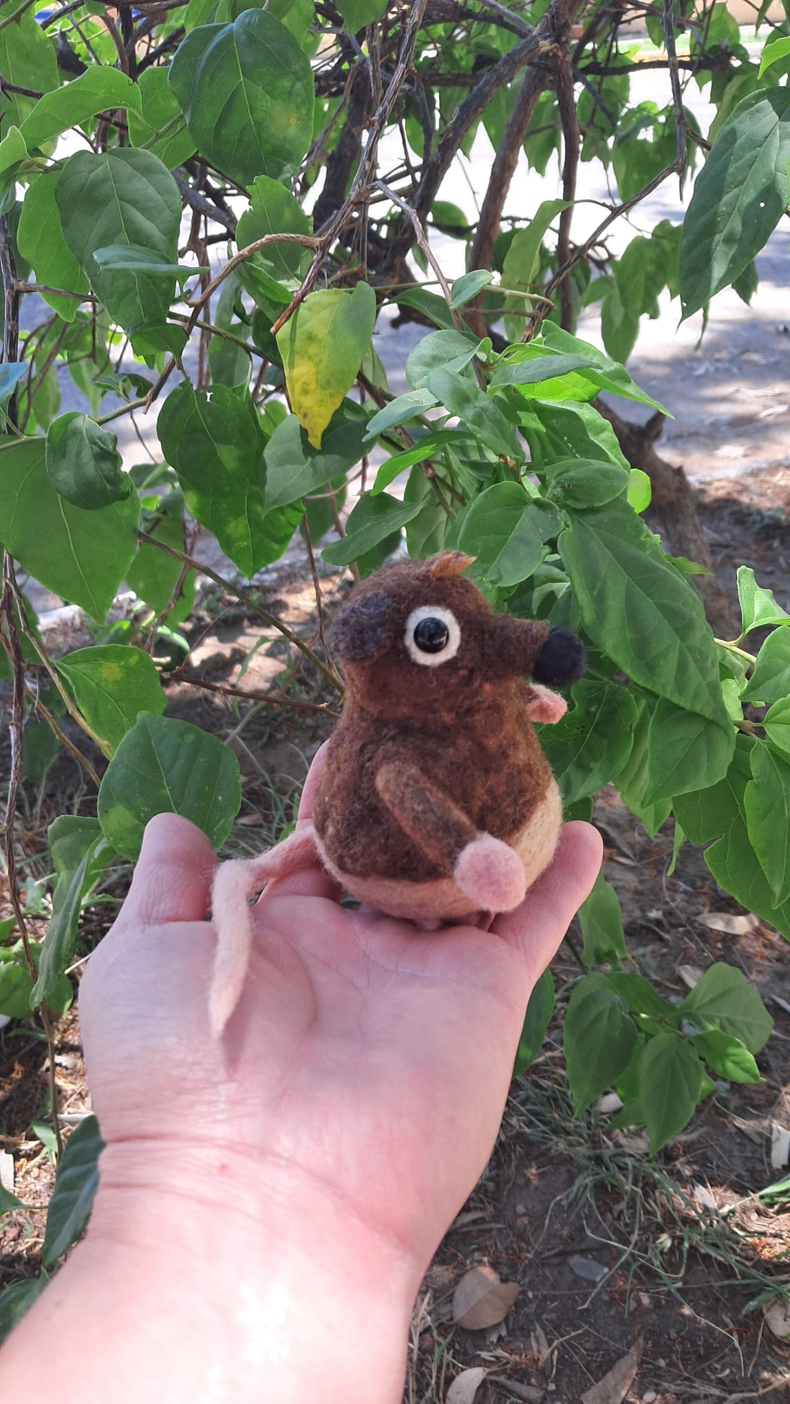 Adopt this Ratencio | Needle Felting Handmade Figurine #8