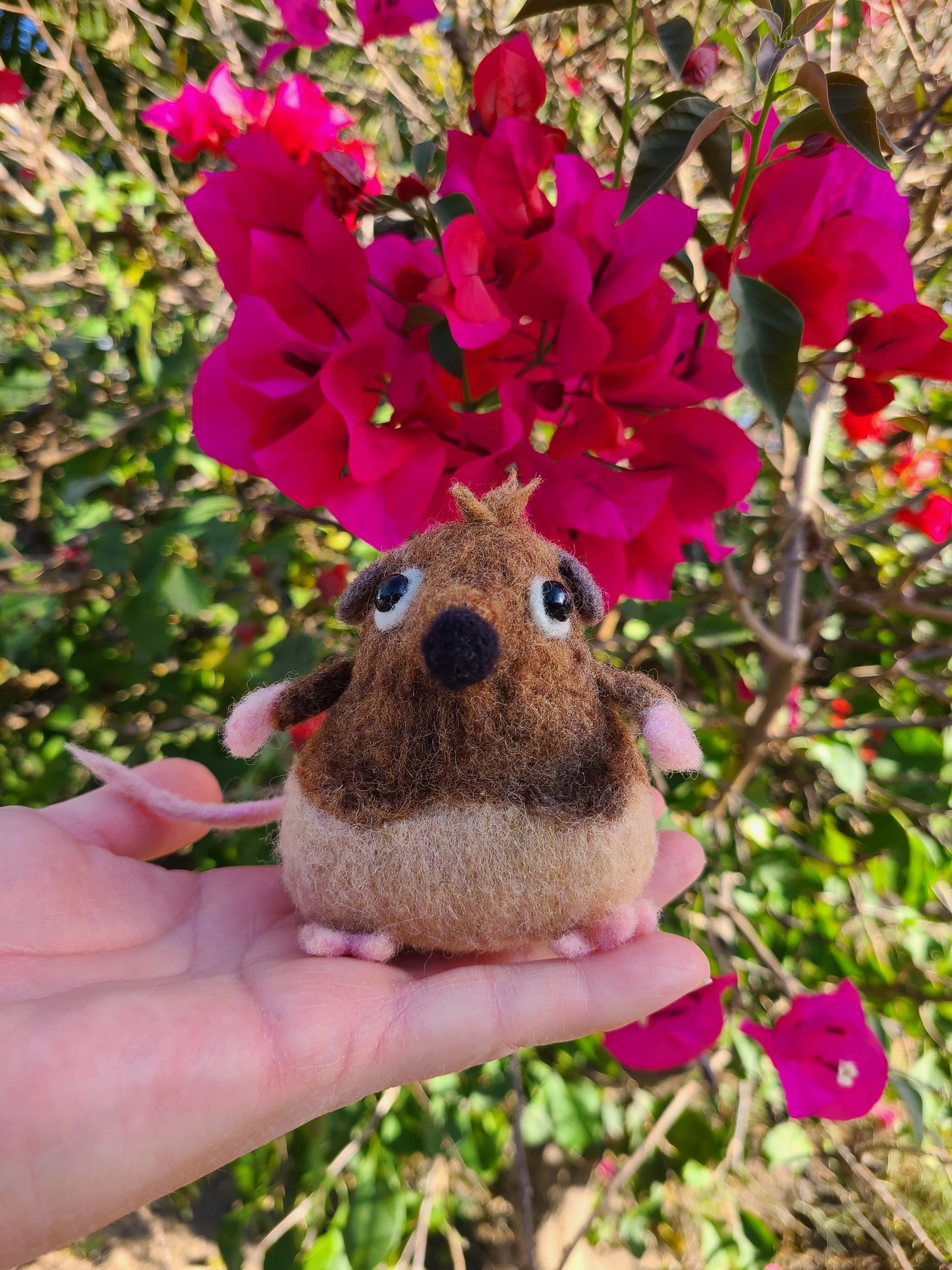 Adopt this Ratencio | Needle Felting Handmade Figurine #2