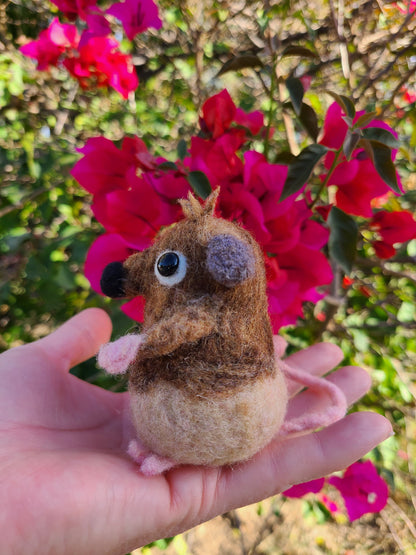 Adopt this Ratencio | Needle Felting Handmade Figurine #2