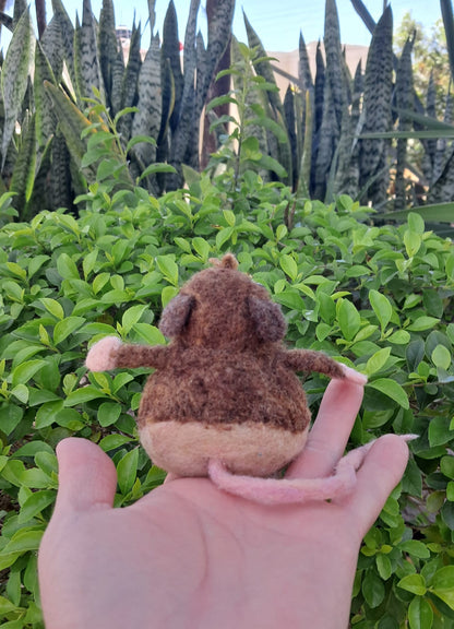 Adopt this Ratencio | Needle Felting Handmade Figurine #7