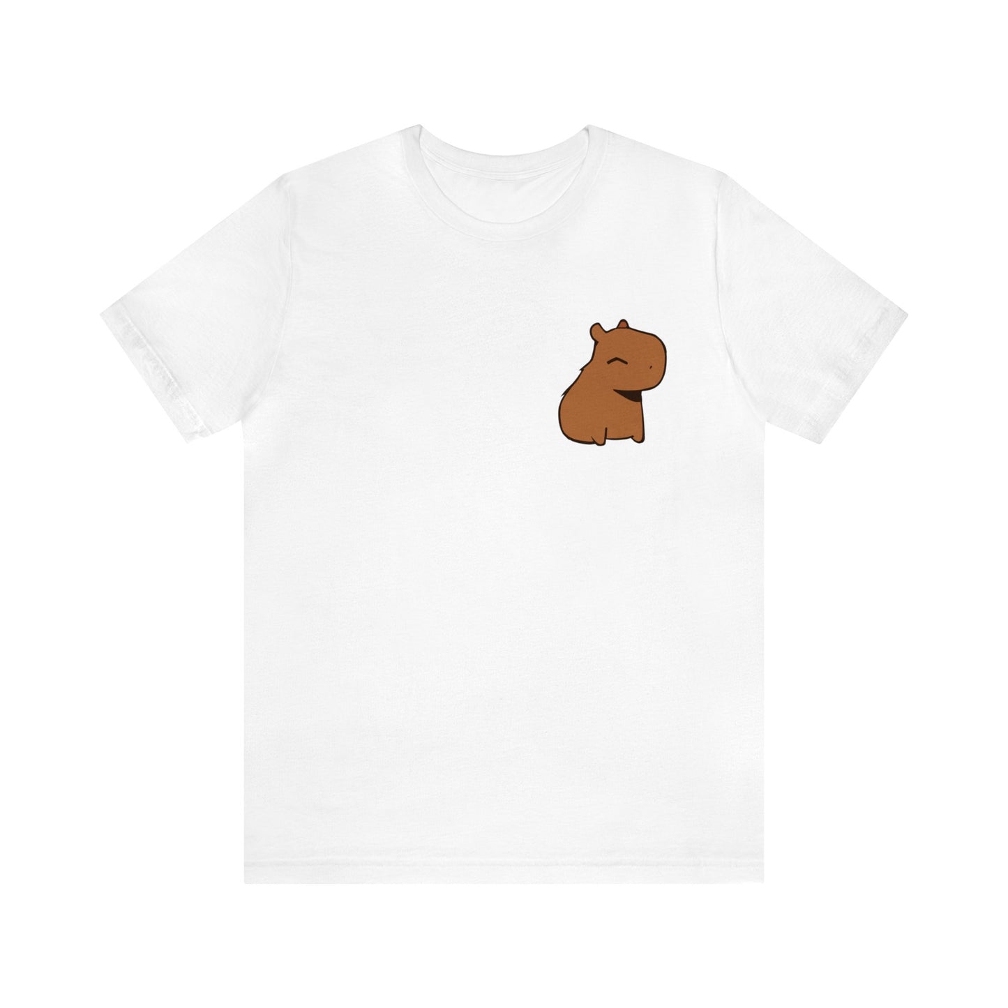 Small Capybara Unisex Jersey Short Sleeve Tee