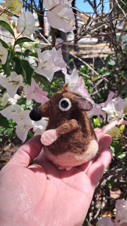 Adopt this Ratencio | Needle Felting Handmade Figurine #4